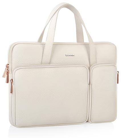 Arvok 13 13,3 14 Pollici Custodia Borsa Porta PC per MacBook Air/MacBook Pro 13 /MacBook Pro 14 / HP Chromebook 13, Custodia per Laptop in Pelle per HP/Dell/Lenovo/Asus/Acer/Samsung