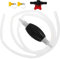 iplusmile 1 Set Hand-Siphonpumpe Kraftstoff-Transferpumpe Gas-Siphonpumpe Kraftstoff-Transfer-Handpumpe