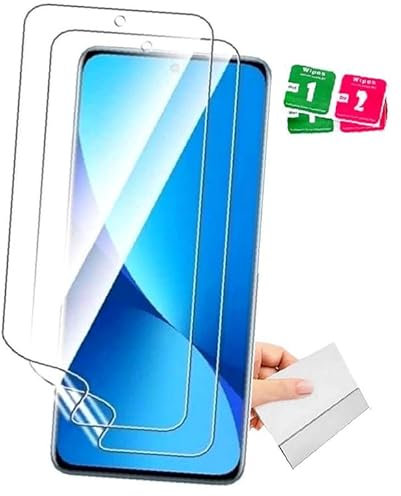 AILIKA® 2 Film hydrogel protection écran Transparent compatible avec Samsung Galaxy S9