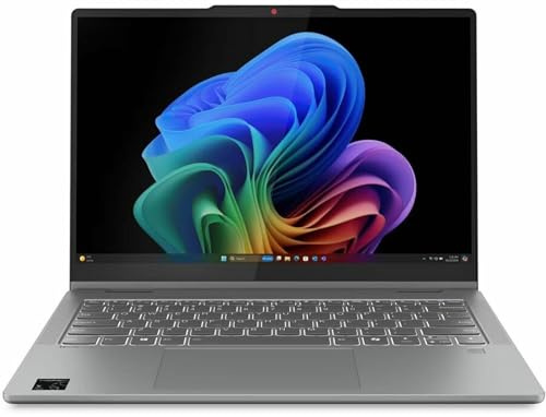 Lenovo IdeaPad 5 14Q8X9 83GH0000US 14 écran tactile convertible copilot+ PC 2 en 1 Notebook - WUXGA - Qualcomm Snapdragon X Plus X1P-42-100 - 16 Go - SSD 1 To - Clavier anglais - Luna Gray - Qual