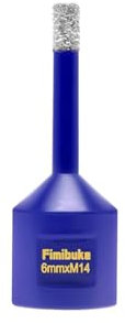 Diamant Fliesenbohrer 6mm,M14 Diamantbohrer Glasbohrer für Fliesen Porzellan Keramik Marmor Granit Bohrungen, für Winkelschleifer