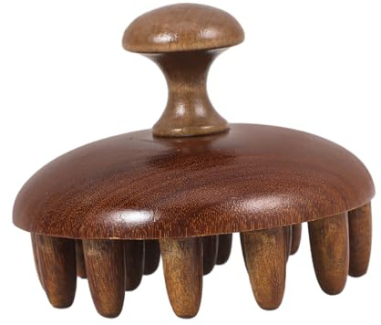 WRITWAA Massagekamm mit Einzigartiger Form zur Kopfhautmassage für Damen und Herren Ergonomisches Design Verhindert Haarbruch und Stimuliert Akupressurpunkte