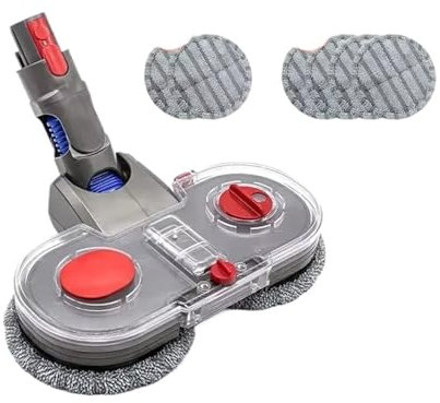 ORHNBDF Mopa for aspiradora con depósito de Agua y paño de Limpieza, Compatible con Dyson V7, V8, V10, V11, V15 Gen5