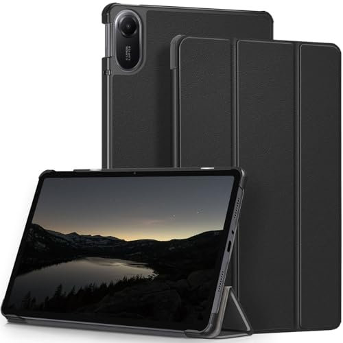 HEISHAYU Custodia per Xiaomi Redmi Pad 2 / Pad2 4G 11 Pollici Tablet 2025, Cover con Auto Sveglia/Sonno, Nero