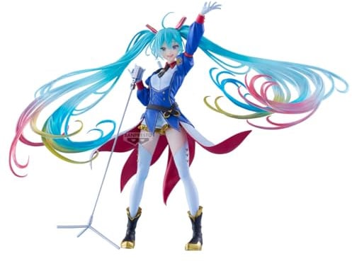 banpresto Gundam 45e x Hatsune Miku Evolve - Gundam Zusammenarbeit Statue