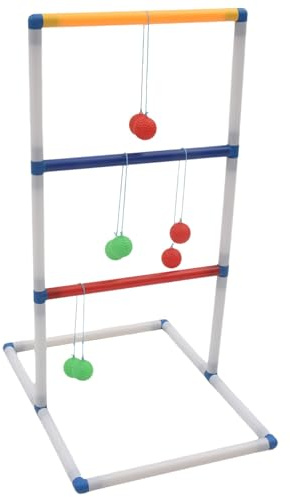 Nihcora Ladder Ball Game Set Golf Toss Game Backyard Toys Outdoor Games for Adults and Kids