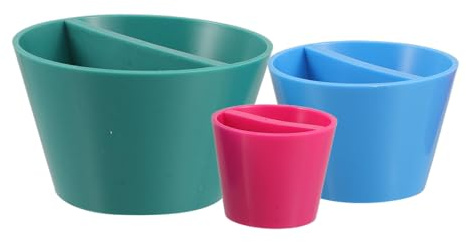 CALLARON 3pcs Pottery Painting Kit Plastic Pottery Shaping Tool with Versatile Sizes Easy to Use Mug Cup Vase Craft Molds Home Painting