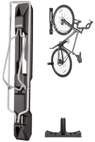CXWXC Porte-vélos Garage - Support mural pivotant pour vélo - Crochet de vélo pour le garage, gain de place, rangement intérieur de vélo pour vélos de route, VTT et vélos hybrides
