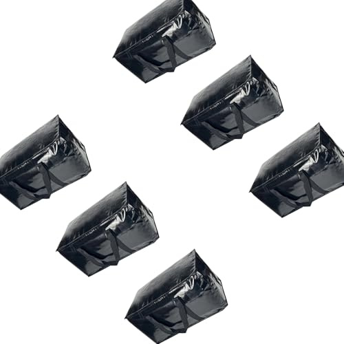 Lot de 6 boîtes de rangement pliables, idéales pour garage, placard, rangement sous le lit et organisation permanente de la maison