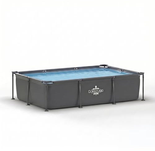 Piscina Desmontable Tubular 260 x 160 x 65 cm | Mod. Maya (2026) | Marca Italiana | Materiales Premium Liner Multicapa Diseño Elegante | Garantía y Asistencia Desde Italia