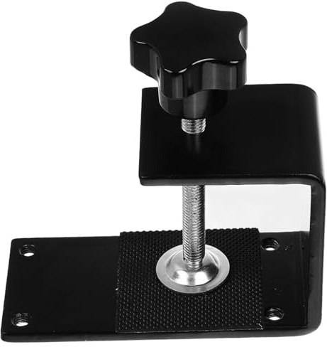 NIYANGLE Schwarze Eisen Halterung für Gaming Griff Ständerrahmen mit Verstellbarem Griff und Tragbarem Design Joystick Halterung Fürpc Rennspiele und Gaming Setup