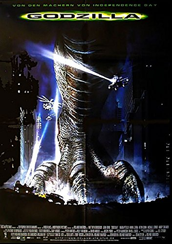 Godzilla (1998) | original Filmplakat, Poster [Din A1, 59 x 84 cm]