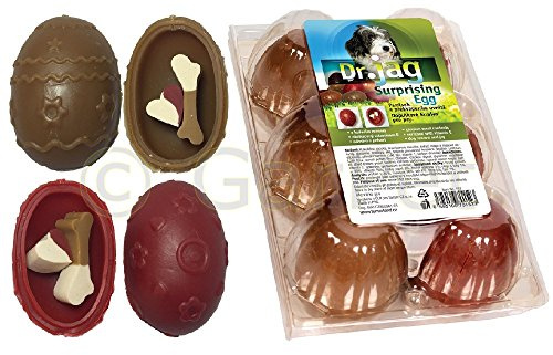 Dr. Jag Surprising Egg Osterei Ostern Ei Überraschung Hunde Leckerli Belohnung
