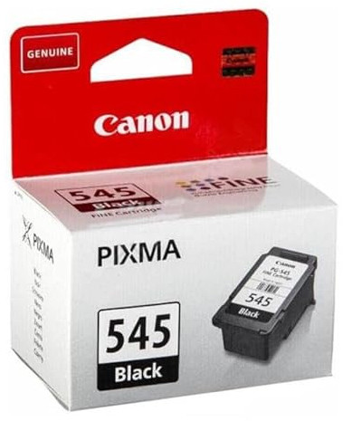 Canon PG-545 original Tintenpatrone Schwarz für Pixma Inkjet Drucker TS3150-TS3151-MX495-MG2450-MG2550-MG2550S-MG2555S-MG2950-MG3050-MG3051-MG3052-MG3053-IP2850