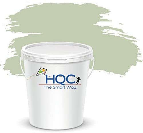 HQC Fence Paint and Garden Shed Paint | Garden Paints | Furniture Paint | Wood Paint | Outdoor Paint | Garden Fence | Quick-Drying Paint | Protection Paint 5L Sage Green