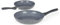 Tognana W579132AMBO Set 2 padelle 24+28 cm, Alluminio Stampato, Grigio