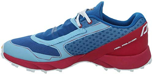 Dynafit Damen Feline UP W Laufschuhe, Mykonos Blue/Sangria, 38.5 EU