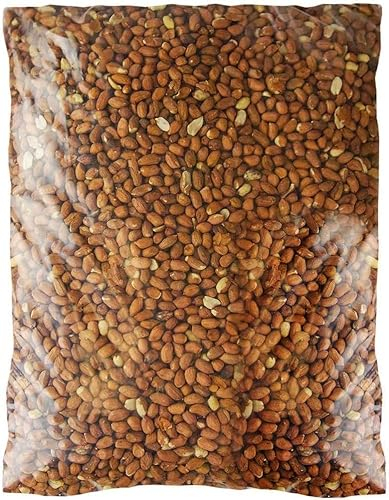 SQUAWK Whole Peanuts | Premium Quality Fresh Feed | Garden Wild Bird Nut Food | Natural Aflatoxin Free Mix | Protein Rich, High in Energy Mixture | Nutritious Vitamins and Essential Oils (1kg)