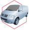 Frontscheibenabdeckung Sonnenschutz Frostschutz kompatibel mit VW Transporter T6 Winter Schutz Frost Schnee Auto Frontscheibe Windschutzscheiben Abdeckung Sonnenblend