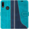 Mulbess für Huawei Y6 2019 / Honor 8A Hülle, Handyülle Leder mit Kartenfach, Klapphülle mit Magnetverschluss, Flip Case Etui Handytasche Schutzhülle, Stilvoll Mint Blau