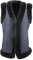 Hollert Damen Lammfweste Heidi Dunkelblau Fellweste echtes Veloursleder Merino Schaffell Freizeit Outdoor Reiterweste Lederweste warme Weste Größe XXL