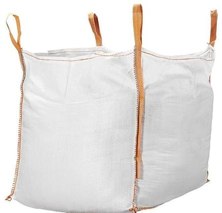 BIGBAGLAND Sac à Gravats 1000 KG 80x80x80cm | Lot de 10 | 1, 2, 5 et 10 Produits Disponibles | Sac de Jardin, Chantier, Gravier | Big Bag