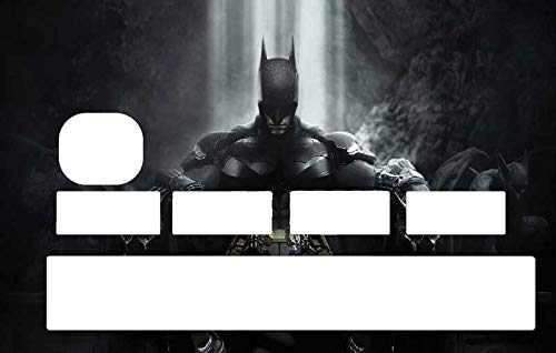 Aufkleber Batman zum Personalisieren Ihrer blauen Karte nach Lust der Zeit.