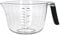 KitchenAid Rühr- und Messschüssel mit Griff, 2 Liter (8 Cups) Kapazität, Spülmaschinenfest – Schwarz