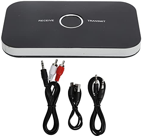 ciciglow Bluetooth 5.0-Adapter 2 in 1 AUX Drahtloser Audio-Empfänger-Sender für Fernsehcomputer