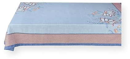 PIP STUDIO 51035043 Flower Festival Tischdecke Blue 140 x 180 cm (1 Stück)