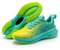 ONEMIX Men's Road Running Shoes Max Cushioning Lightweight Carbon Plate Running Sneakers with Thick Sole Textile Synthetic Trainers Bumper Elite 3.0, Lizard Green/Mint Yellow, 8.5 UK