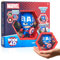 PODS 4D Marvel Captain America, Einzigartige, miteinander verbundene Sammelboble-Kopf-Figur, die aus ihrer Welt in Ihre, ausbricht, Wand oder Regalanzeige, Marvel Spielzeug & Geschenke, Serie 1 Nr. 4