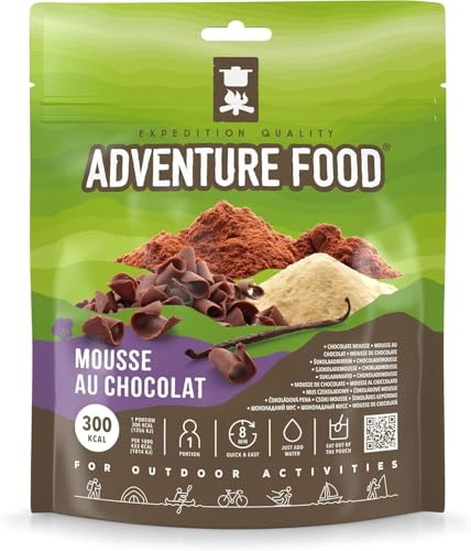 Adventure Food - Mousse au Chocolat - Gefriergetrocknete Mahlzeit - Expedition Quality