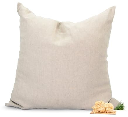 Bio Zirbenkissen - 80x80cm - mit Zirbenspäne als Kissenfüllung