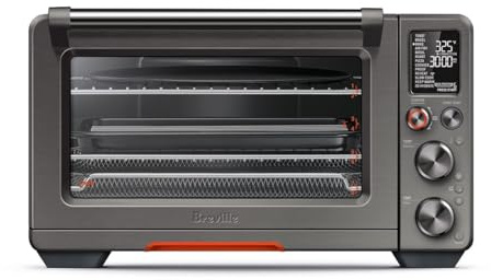 Breville BOV950BST Joule Smart Countertop Oven Air Fryer Pro, Black Stainless Steel