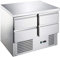GGM Gastro | SAG97E4ND#07 | Kühltisch ECO - 900x700mm - mit 4 Schubladen