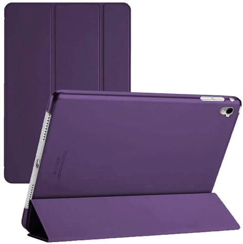 For Apple iPad 9th / 8th / 7th Generation Case Cover (2021/2020/2019) (10.2 Inch) Smart Magnetic Ultra Slim Stand Cover Auto Wake/Sleep For iPad 9 / iPad 8 / iPad 7 (Purple)