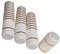 Wine Bottle Heat Shrink Capsules Foils White/Gold 30 Pack Homebrew Tops Caps