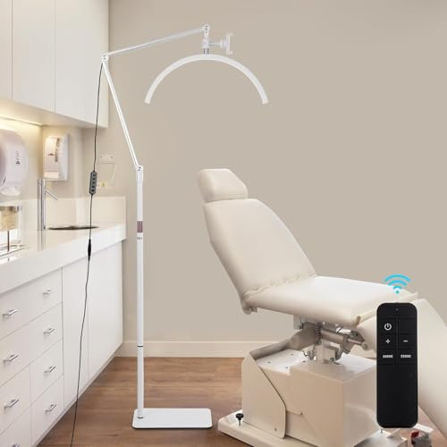 DESGNT Lampada Estensione per Ciglia, Mezza Luna, 36 W, 3000 K-6000 K, Professionale