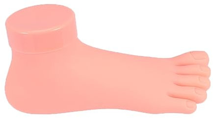 MAGICLULU Modèle Pratique De Manucure Pour Pied Droit Outil Entraînement Nail Art Et Filles