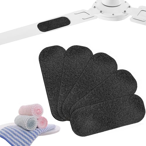 Ceiling Fan Filters for Blades, Unscented Activated Carbon Air Filter, Odor Eliminator and Air Purifiers for Common Household Pollutants, Adheres Easily