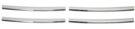 Kühlergrill Leisten kompatibel mit VW T6 Transporter Caravelle Trendline 2015-2019 Chrom 4x