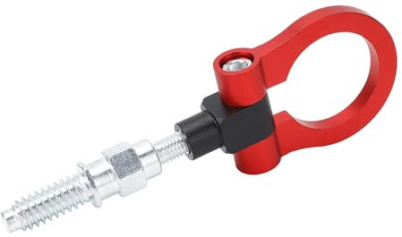 Naroote Gancho de Remolque con Ojal para Anillo de Remolque Automático, Gancho de Remolque con Ojal para Parachoques Resistente y Elegante, Alta Resistencia para 1 3 5 Series X5 X6 E36