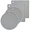 4 pezzi tappetini in silicone, porta pentole calde, utensili da cucina, resistente al calore antiscivolo durevole Pads per piatti caldi ciotole, facile da lavare e asciugare Hot Pan cuscini (grigio)