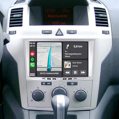 ACAVICA 4G+64G Android 15 Autoradio 8 Zoll für Opel Astra H Corsa C D Zafira B Vectra Meriva Vivaro Combo, Wireless CarPlay Android Auto, Navigation, Bluetooth 5.0, WiFi, DSP, Rückfahrkamera