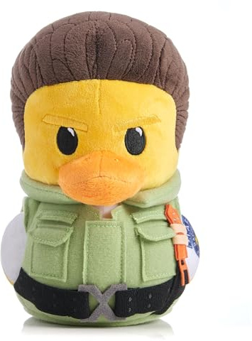 TUBBZ Plüsch: Resident Evil - Chris Redfield Cosplay-Gummiente Weiches Plüsch-Sammelspielzeug