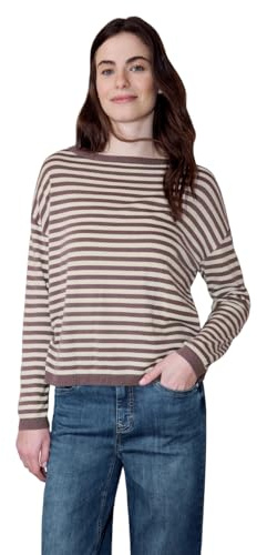 Street One Studio Damen Gestreifter Pullover