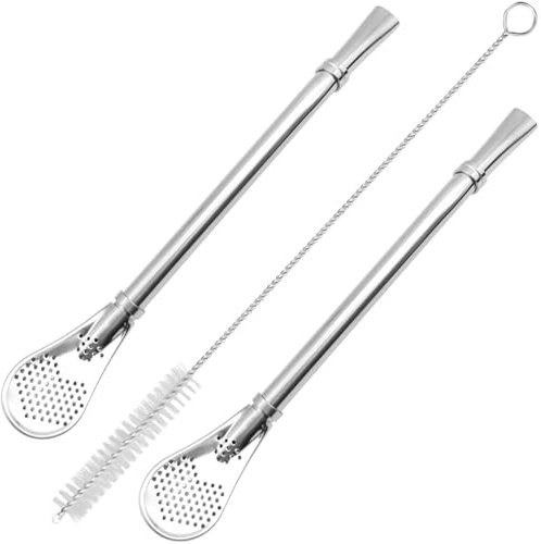 gfdesign Yerba Mate Bombilla calabaza potable filtro pajitas 304 Acero inoxidable 18/8, apto para uso alimentario