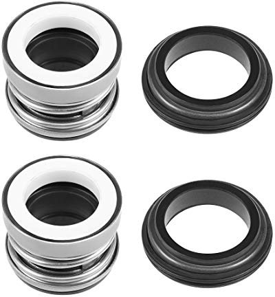 sourcing map Joint Arbre Mécanique Garniture Remplacement pour Pompe Piscine Spa 2Pcs 104-16