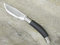 Knife Coltello 23 CM Sardegna SARDO ARBURESA Manico Resina Nera pattada SCUOIO